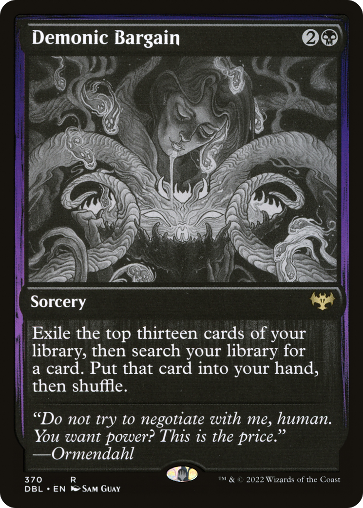 {R} Demonic Bargain [Innistrad: Double Feature][DBL 370]