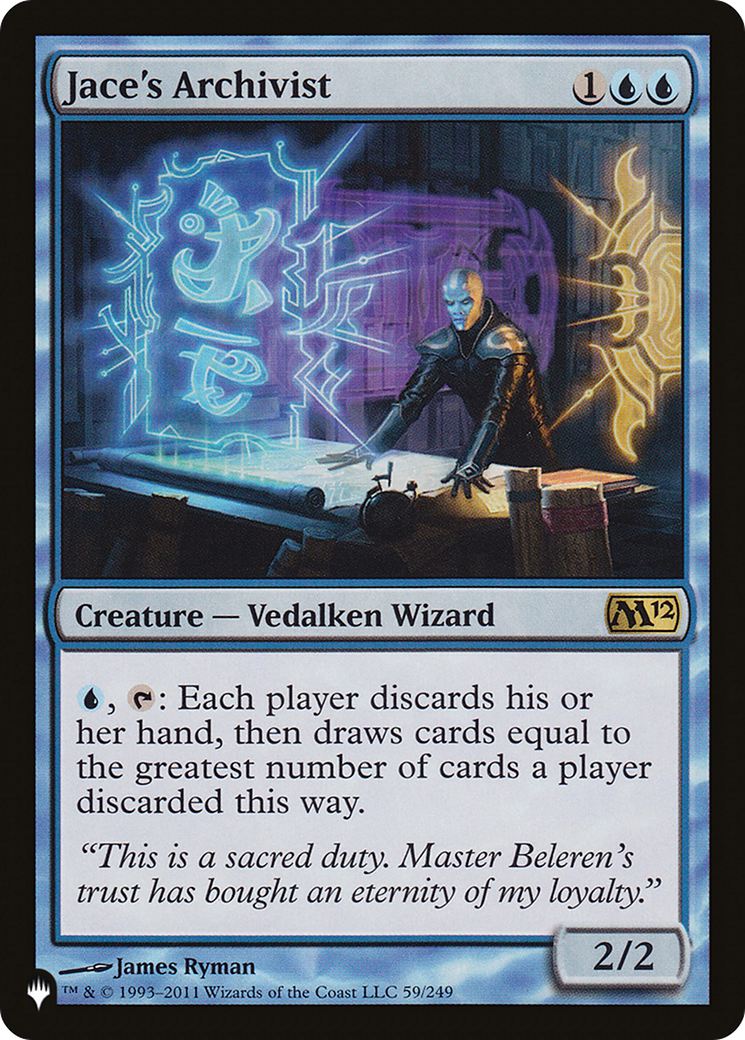 Jace's Archivist [LIST 59/249]
