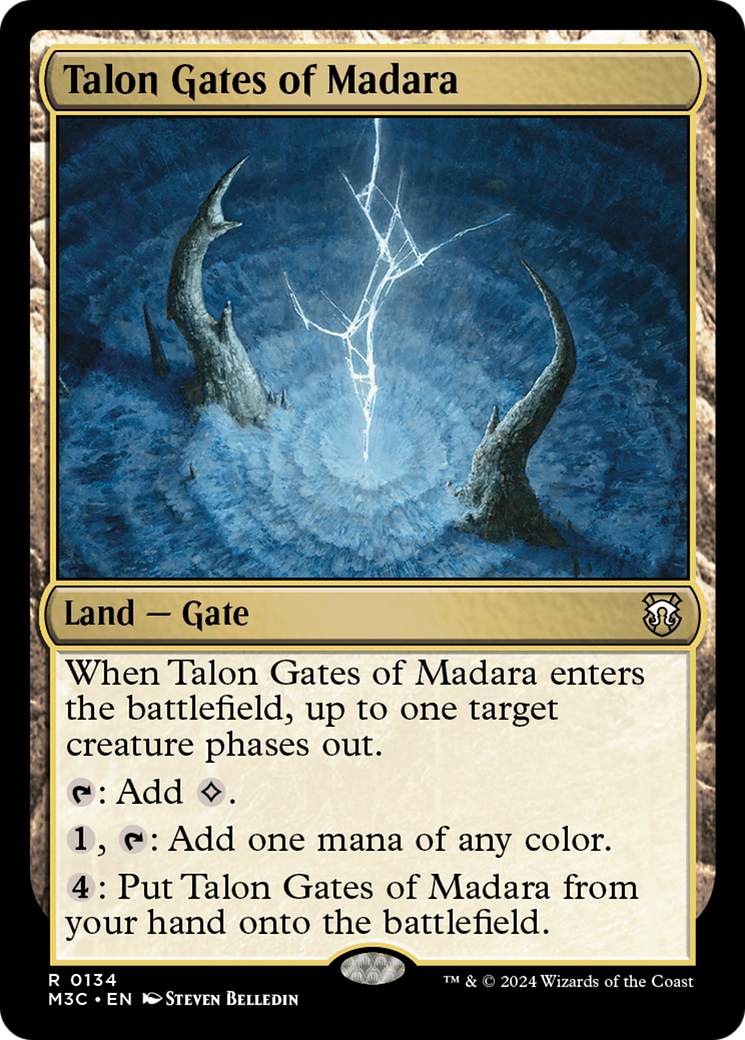 {R} Talon Gates of Madara (Ripple Foil) [Modern Horizons 3 Commander][RPF M3C 134]