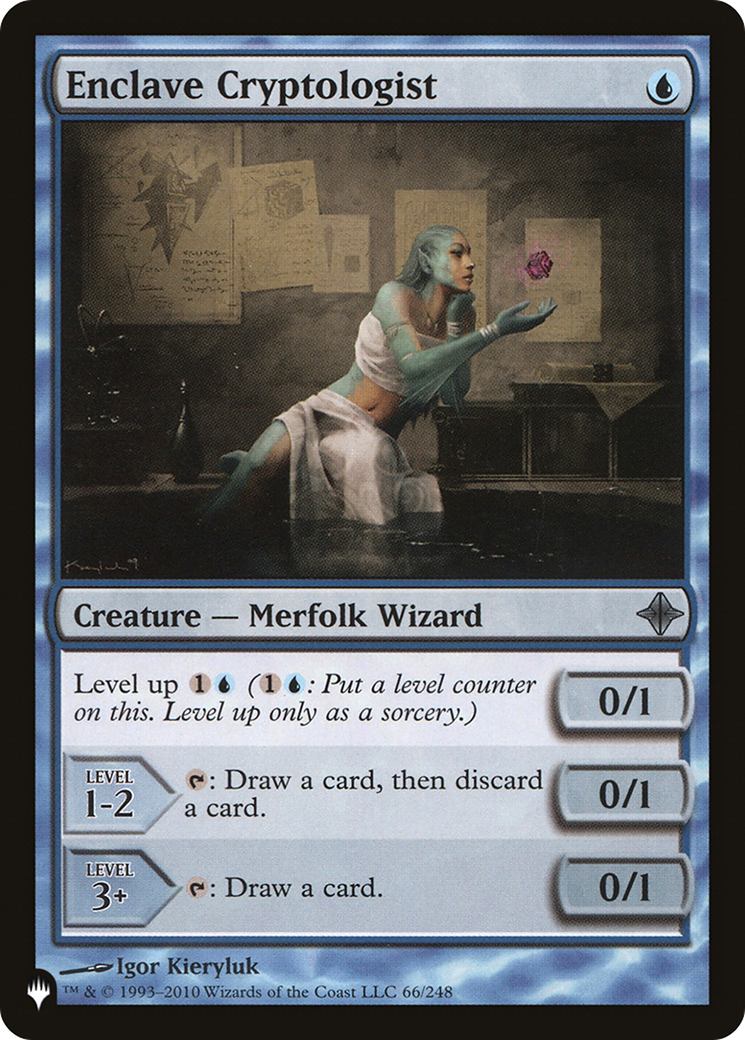 Enclave Cryptologist [LIST ROE-66]