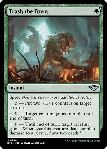 {@C} Trash the Town [Outlaws of Thunder Junction][OTJ 186]