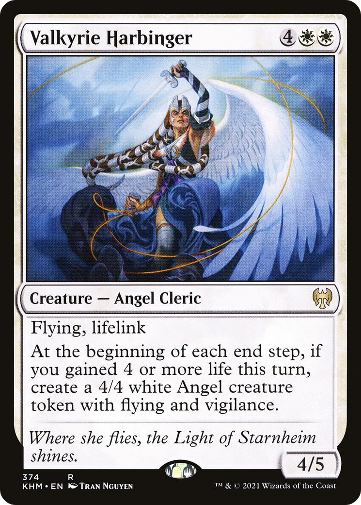 {R} Valkyrie Harbinger [Kaldheim][KHM 374]