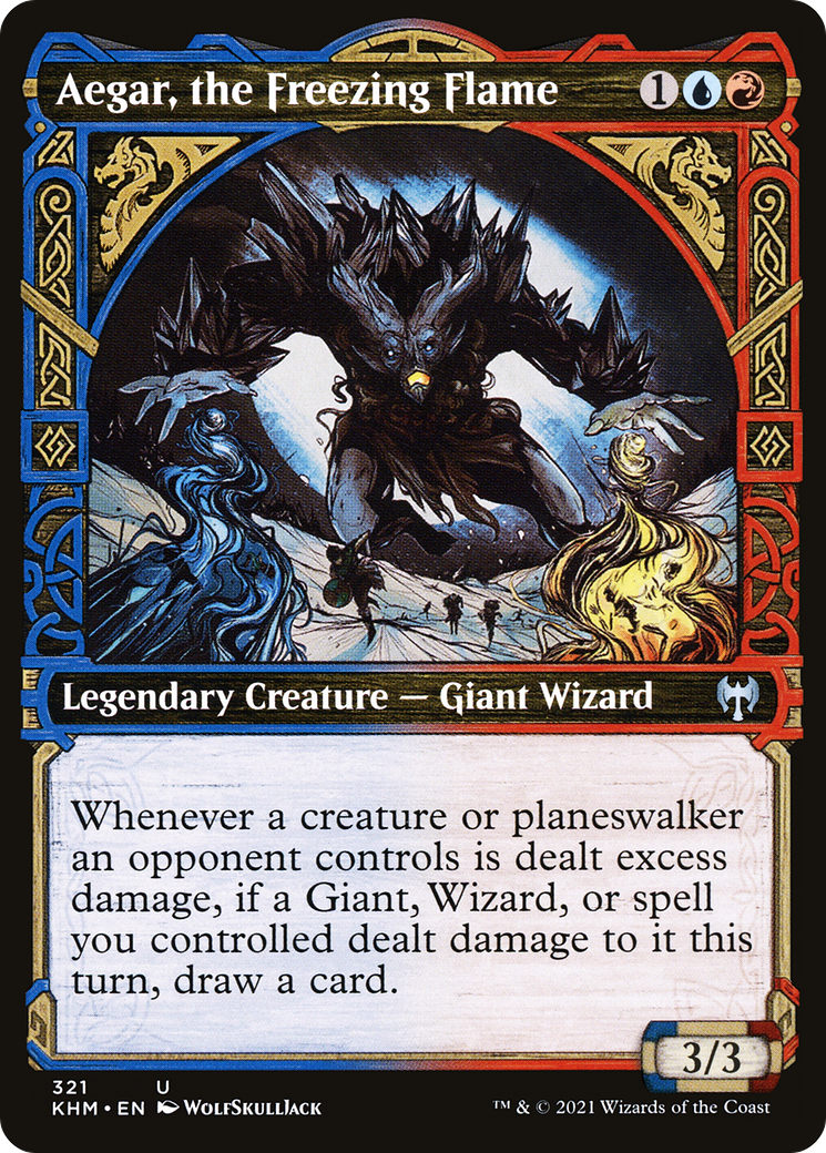 {C} Aegar, the Freezing Flame (Showcase) [Kaldheim][KHM 321]