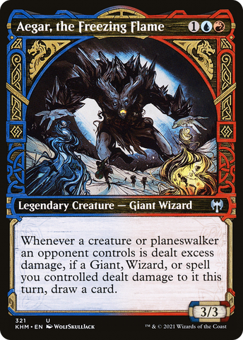 {C} Aegar, the Freezing Flame (Showcase) [Kaldheim][KHM 321]