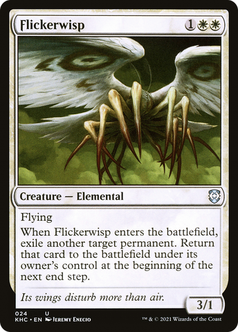 {C} Flickerwisp [Kaldheim Commander][KHC 024]