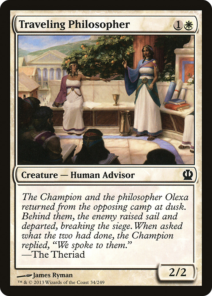 {C} Traveling Philosopher [Theros][THS 034]