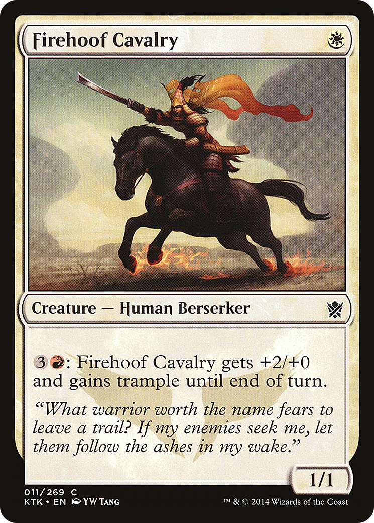 {C} Firehoof Cavalry [Khans of Tarkir][KTK 011]
