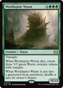 {R} Worldspine Wurm [Duskmourn: House of Horror Commander][DSC 206]