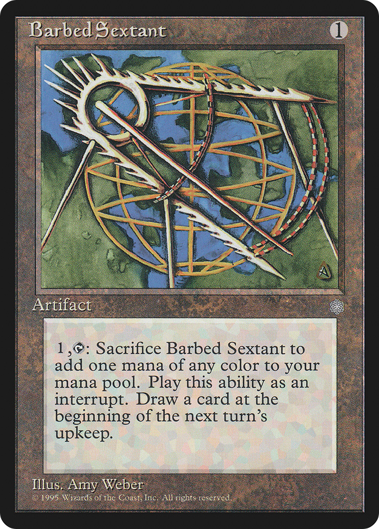 {C} Barbed Sextant [Ice Age][ICE 312]