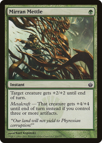 {C} Mirran Mettle [Mirrodin Besieged][MBS 084]