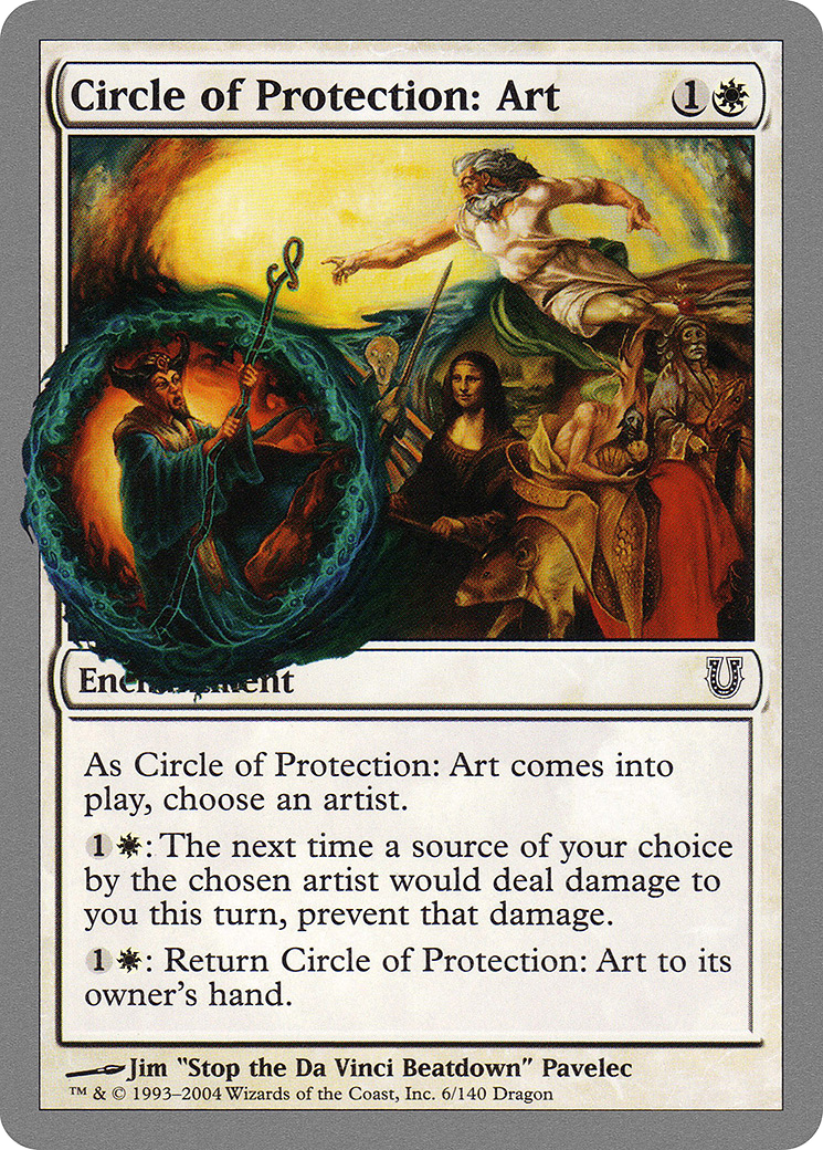 {C} Circle of Protection: Art [Unhinged][UNH 006]
