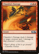 {C} Chandra's Outrage [Core Set 2020][M20 130]