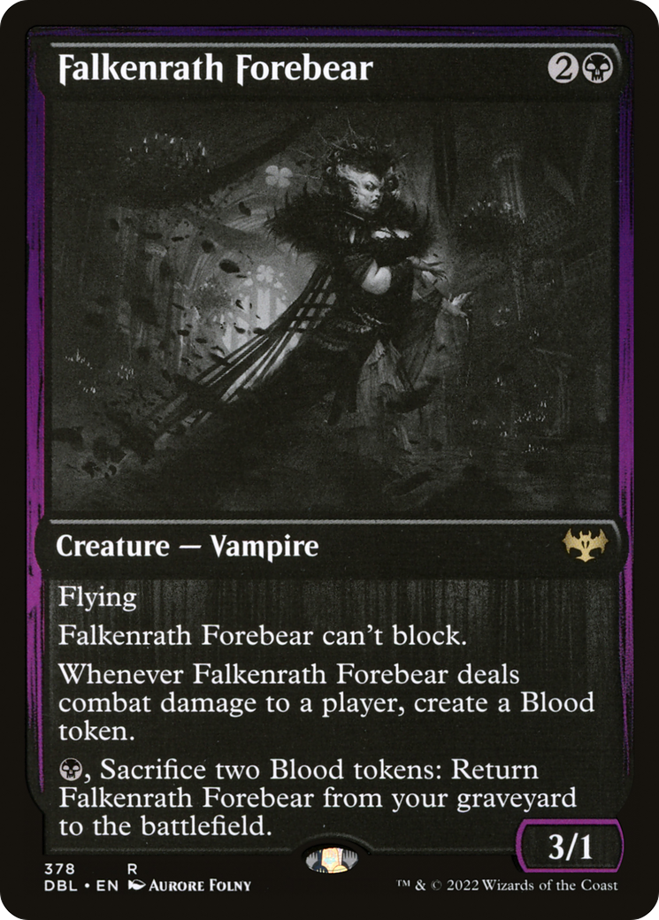 {R} Falkenrath Forebear [Innistrad: Double Feature][DBL 378]