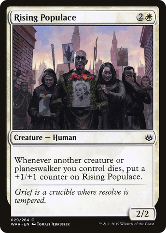 {C} Rising Populace [War of the Spark][WAR 029]