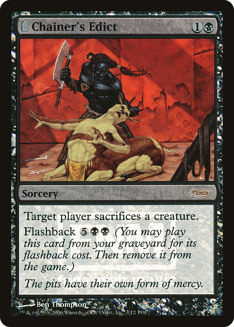 {R} Chainer's Edict [Friday Night Magic 2006][PA F06 007]