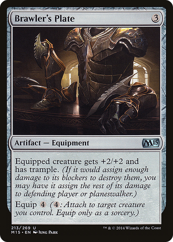 {C} Brawler's Plate [Magic 2015][M15 213]