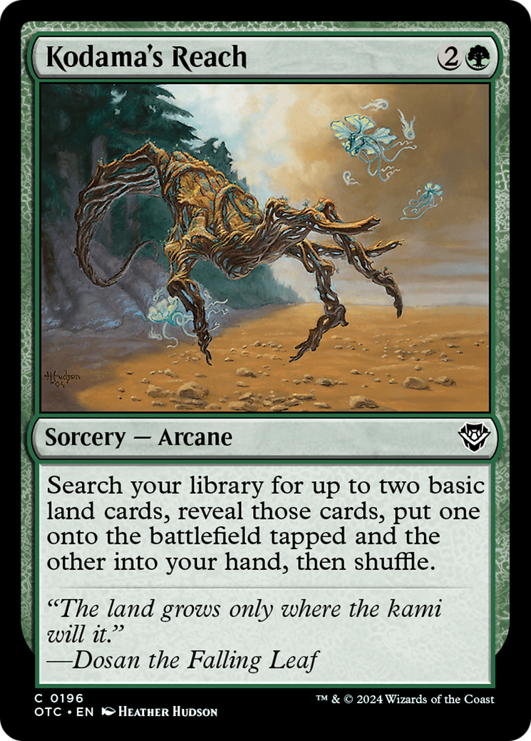 {C} Kodama's Reach [Outlaws of Thunder Junction Commander][OTC 196]