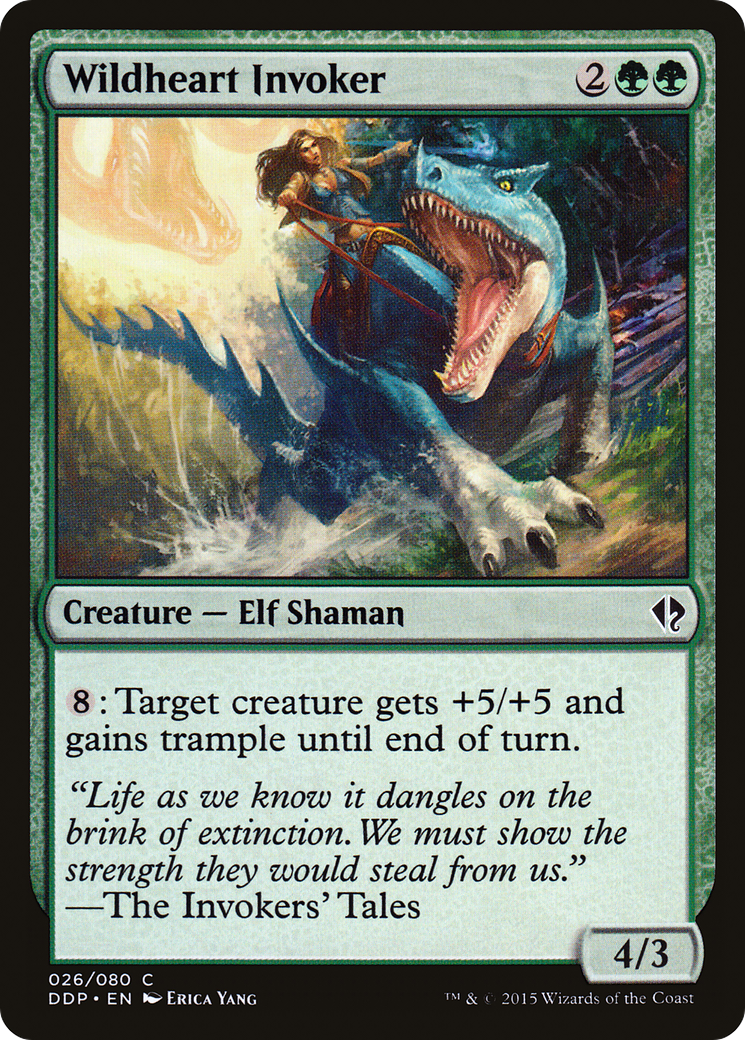 {C} Wildheart Invoker [Duel Decks: Zendikar vs. Eldrazi][DDP 026]