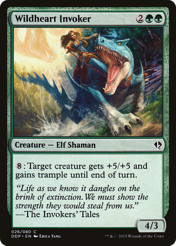 {C} Wildheart Invoker [Duel Decks: Zendikar vs. Eldrazi][DDP 026]