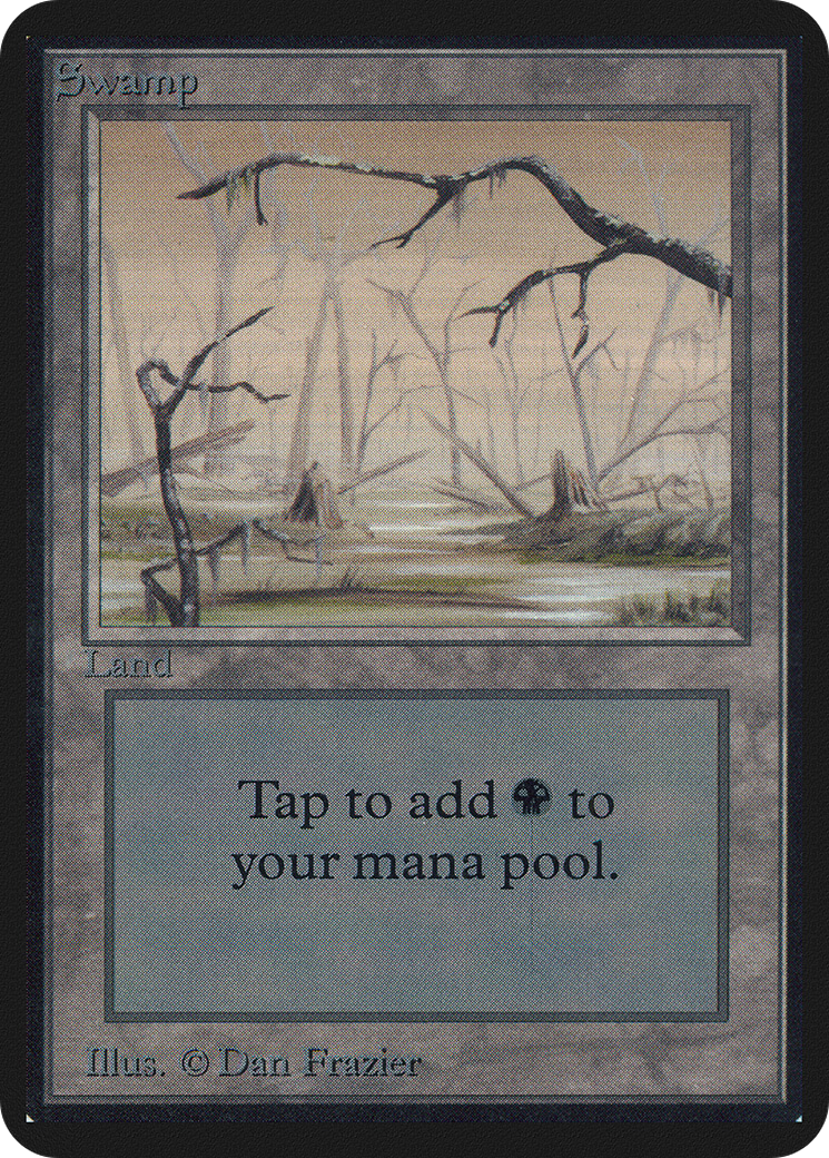 {B}[LEA 291] Swamp (291) [Alpha Edition]