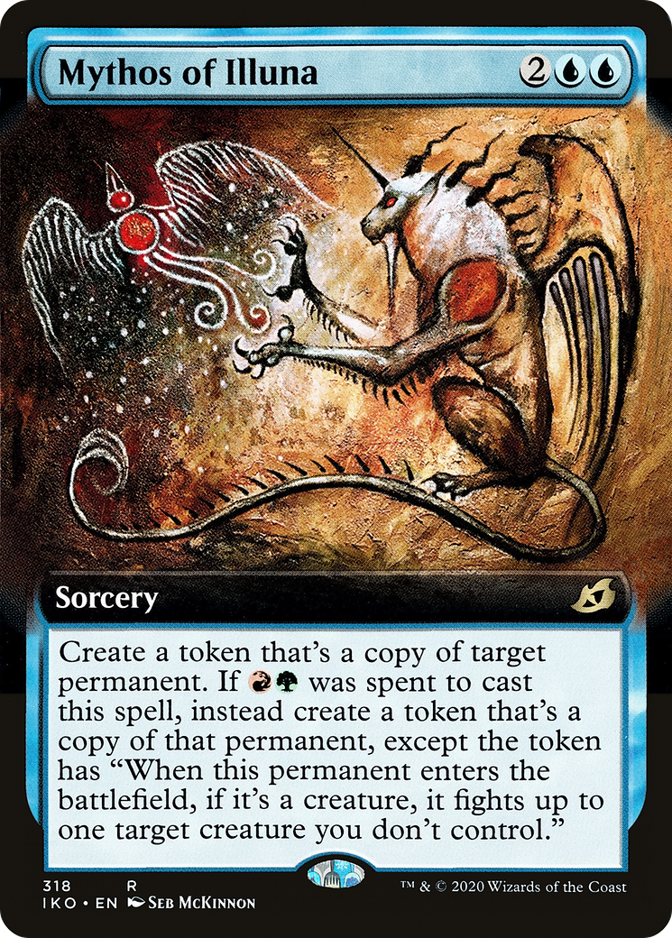{R} Mythos of Illuna (Extended Art) [Ikoria: Lair of Behemoths][IKO 318]
