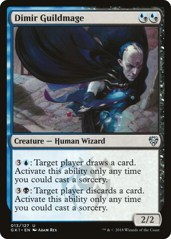 {C} Dimir Guildmage [Guilds of Ravnica Guild Kit][GK1 013]