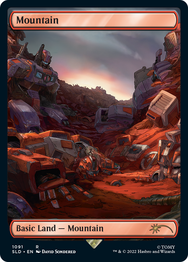 {B}[SLD 1091] Mountain (1091) [Secret Lair Drop Series]