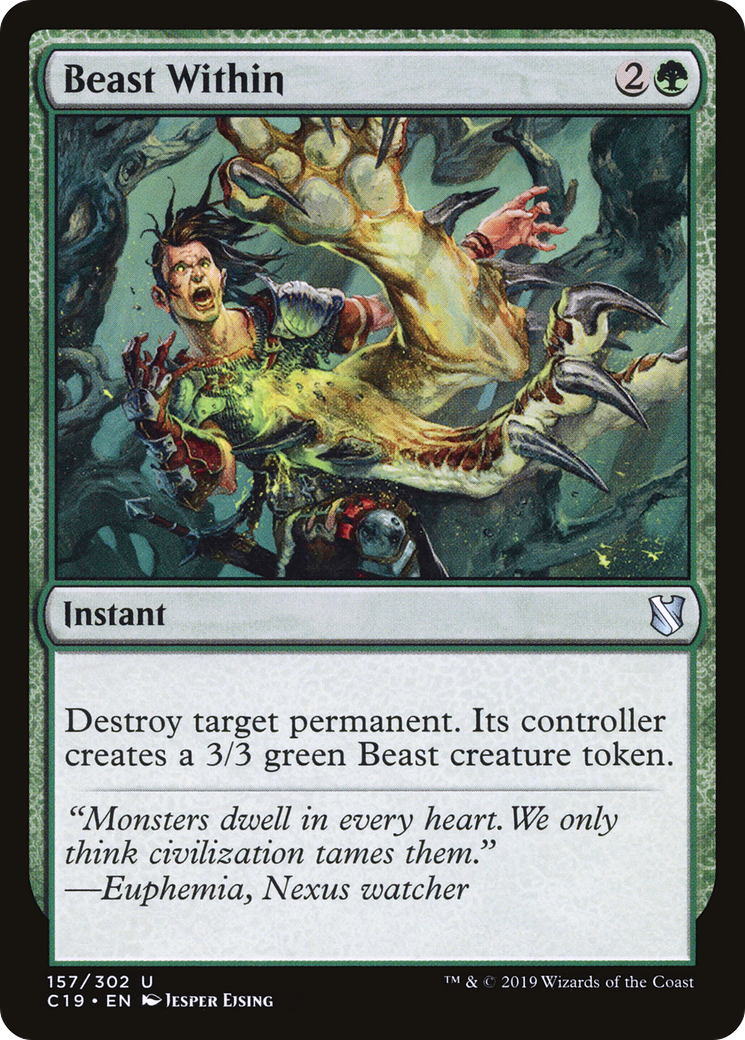 {C} Beast Within [Commander 2019][C19 157]