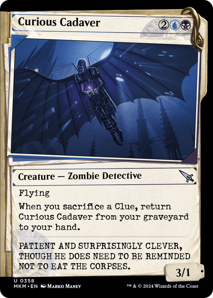 {@C} Curious Cadaver (Showcase) [Murders at Karlov Manor][MKM 358]