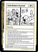 {R} Seek Bolas's Counsel (2021 Edition) [Mystery Booster Playtest Cards][CMB1 098]