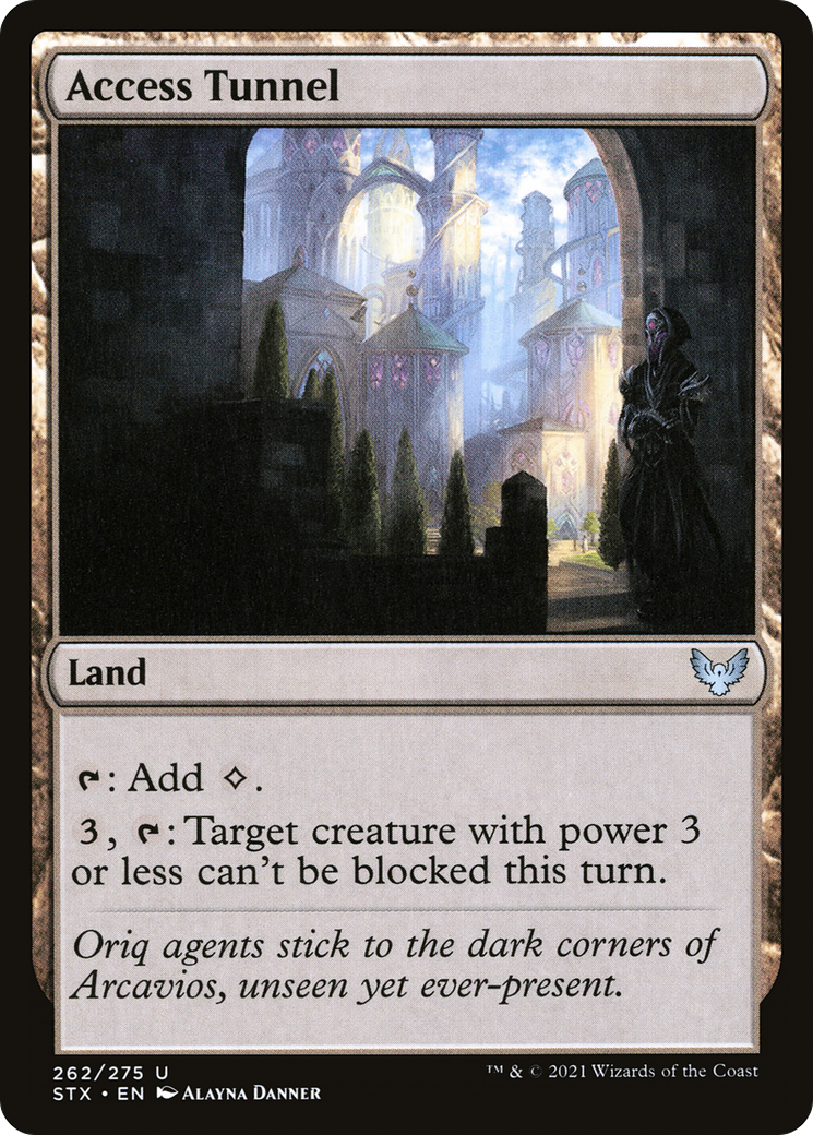 {C} Access Tunnel [Strixhaven: School of Mages][STX 262]