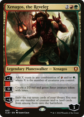 {R} Xenagos, the Reveler [Commander Legends: Battle for Baldur's Gate][CLB 853]