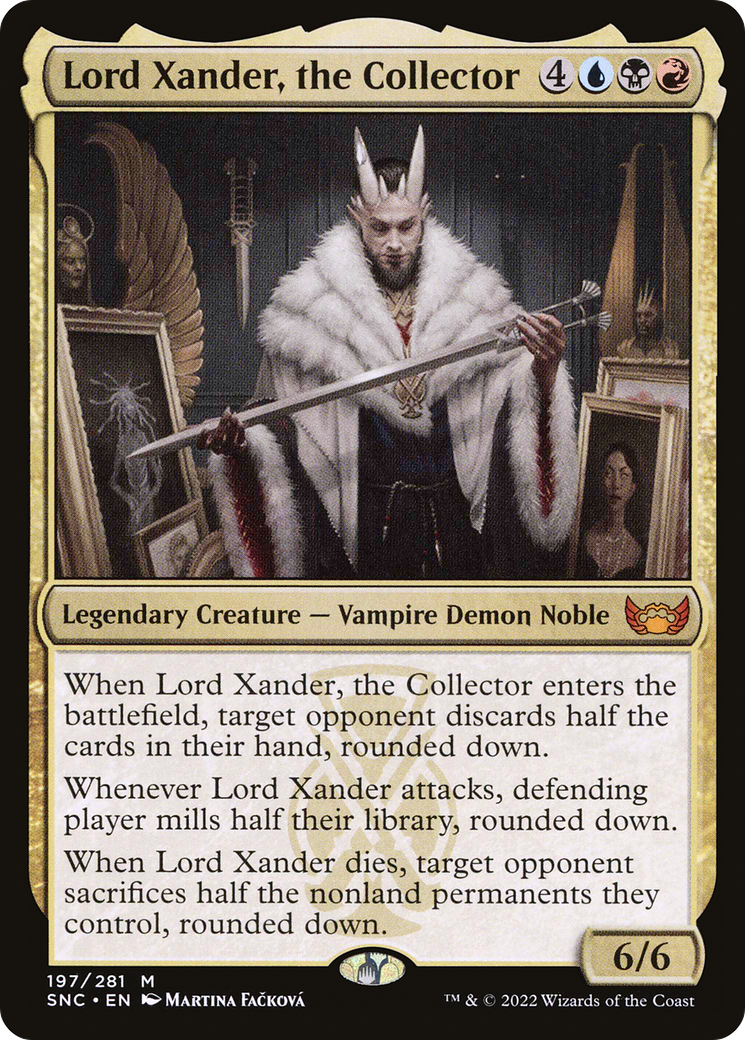 {R} Lord Xander, the Collector [Streets of New Capenna][SNC 197]