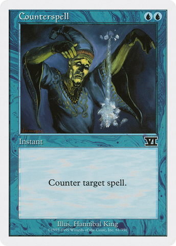 {C} Counterspell [Classic Sixth Edition][6ED 061]
