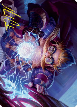 {A} Storm-Kiln Artist Art Card (Gold-Stamped Signature) [Strixhaven: School of Mages Art Series][GS ASTX 013]
