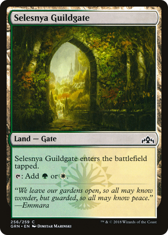 {C} Selesnya Guildgate (256/259) [Guilds of Ravnica][GRN 256]