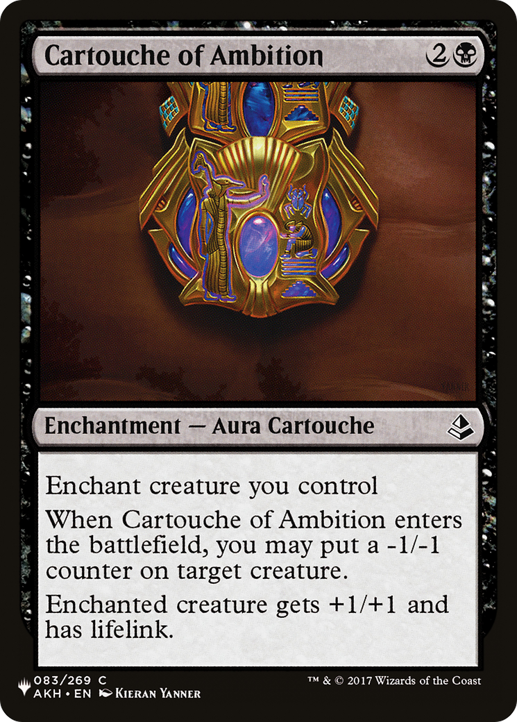 Cartouche of Ambition [LIST 083/269]