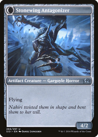 {C} Thraben Gargoyle // Stonewing Antagonizer [Shadows over Innistrad][SOI 266]