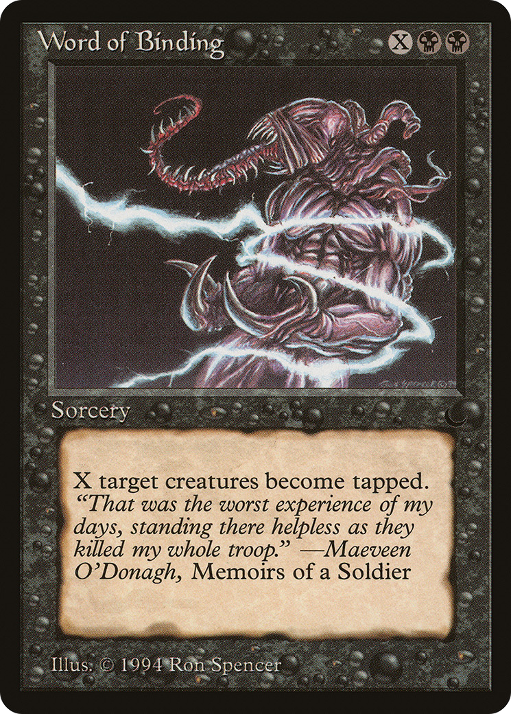 {C} Word of Binding [The Dark][DRK 055]