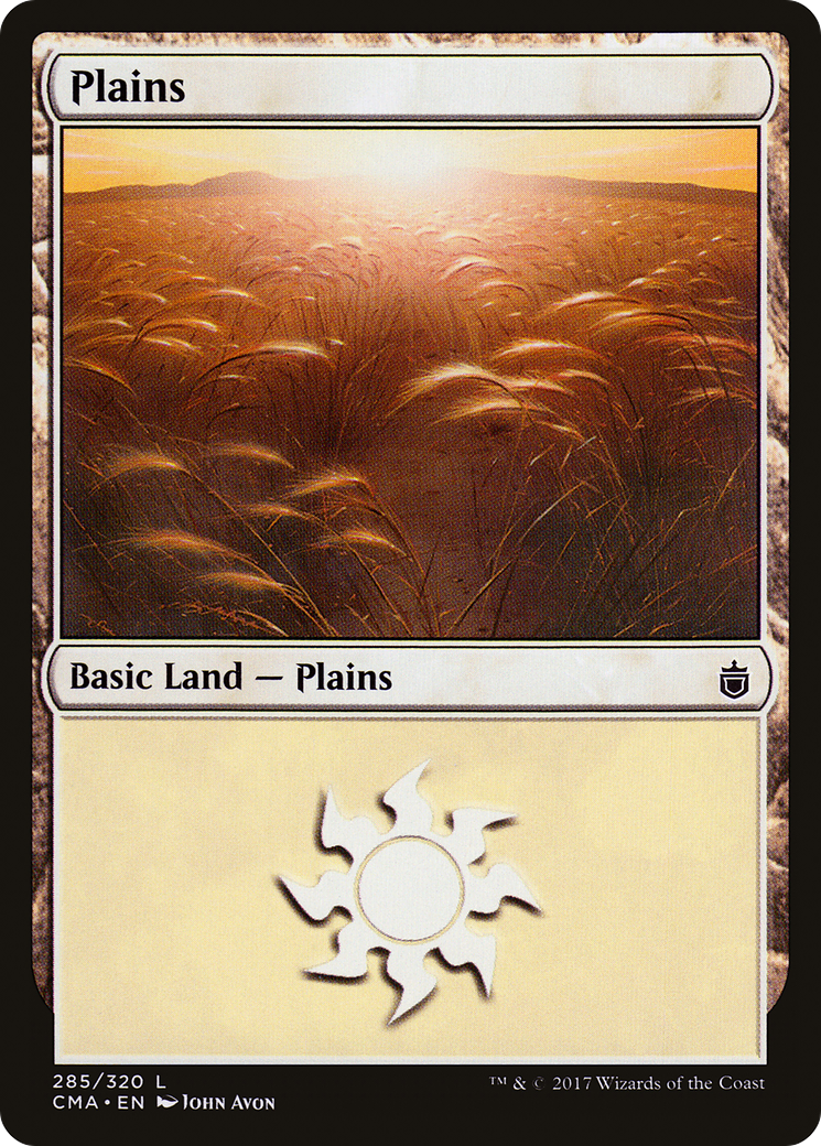 {B}[CMA 285] Plains (285) [Commander Anthology]