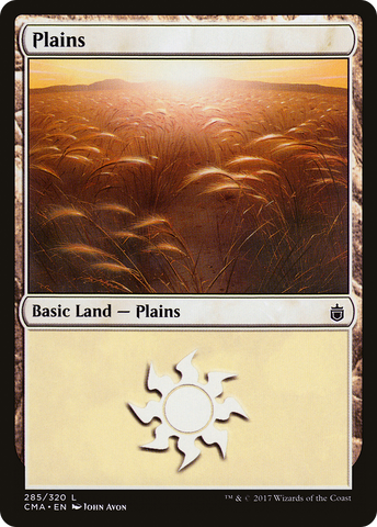 {B}[CMA 285] Plains (285) [Commander Anthology]