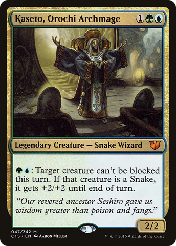 {R} Kaseto, Orochi Archmage [Commander 2015][C15 047]