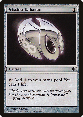 {C} Pristine Talisman [Commander 2013][C13 255]