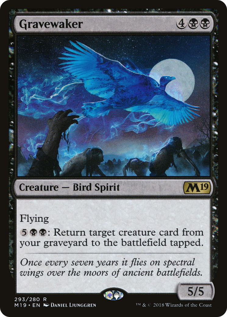 {R} Gravewaker [Core Set 2019][M19 293]