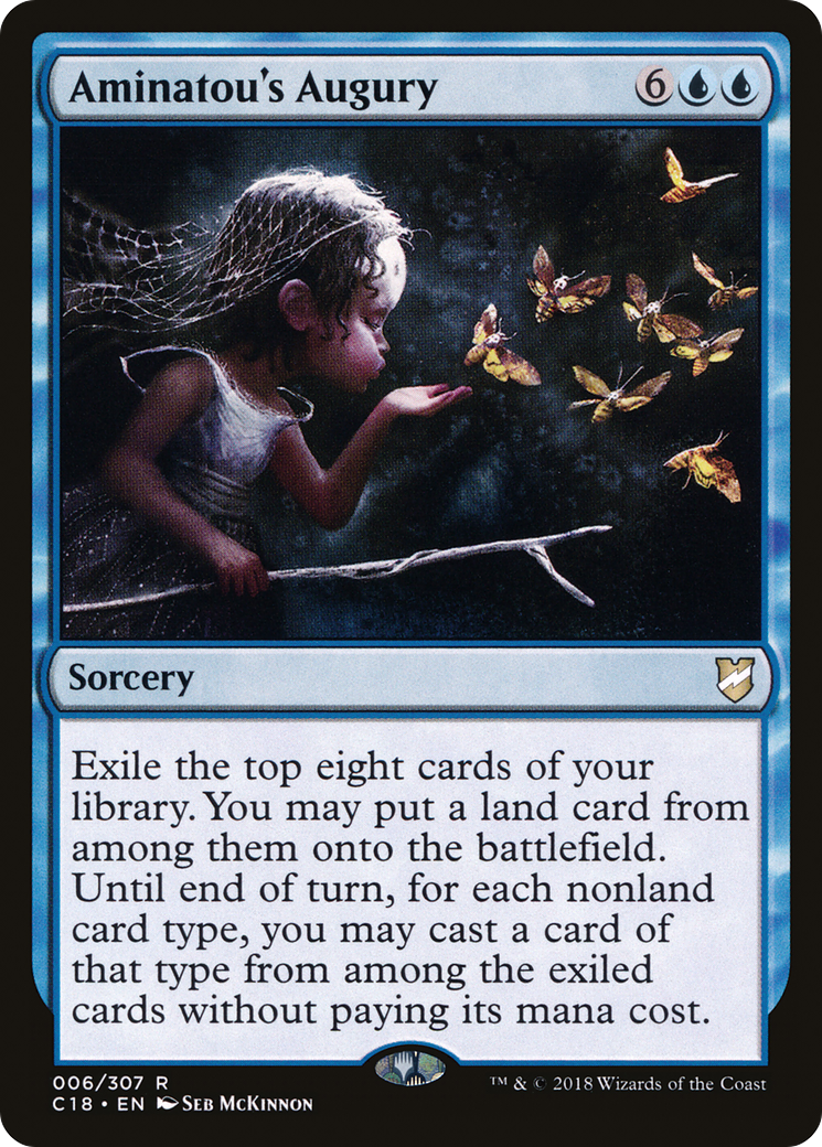 {R} Aminatou's Augury [Commander 2018][C18 006]