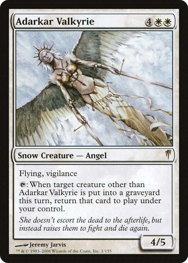 {R} Adarkar Valkyrie [Coldsnap][CSP 001]