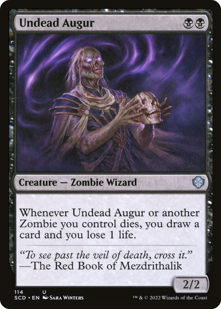 {C} Undead Augur [Starter Commander Decks][SCD 114]
