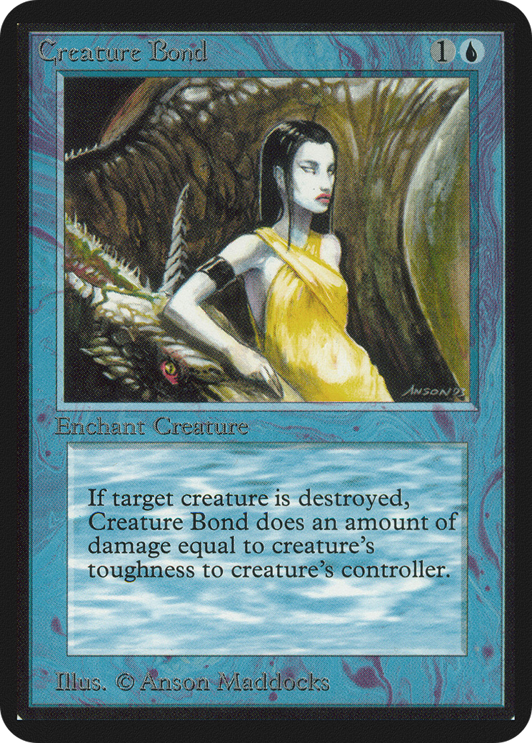 {C} Creature Bond [Alpha Edition][LEA 055]