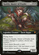{R} Rankle, Master of Pranks (Extended Art) [Throne of Eldraine][ELD 356]