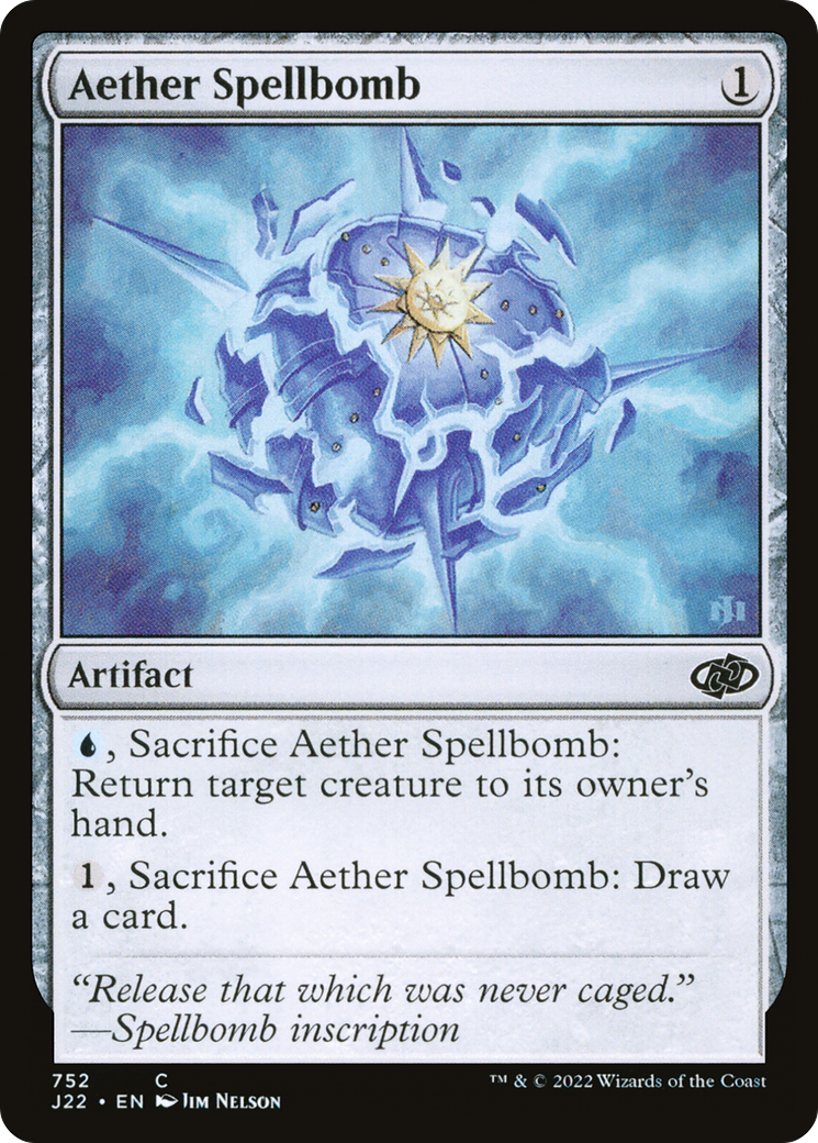 {C} Aether Spellbomb [Jumpstart 2022][J22 752]